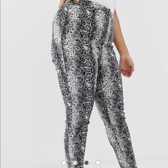 Asos Snakeprint Leggings - Picture 3 of 4